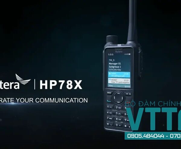 Bộ Đàm Hytera HP78X Digital DMR - Kỹ Thuật Số Cao Cấp