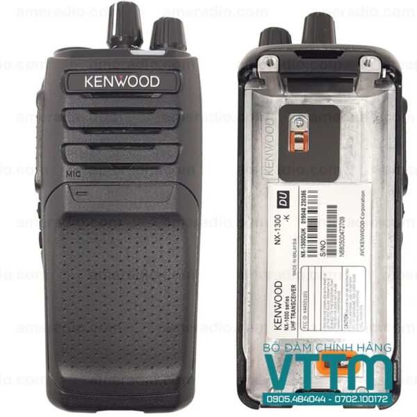Bộ đàm Kenwood NX-1300CUD-K4 kỹ thuật số chống cháy nổ
