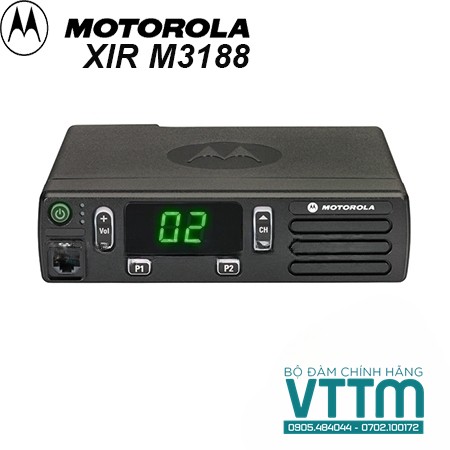 Bộ Đàm Motorola XiR M3188 VHF Chính Hãng, Giá Rẻ