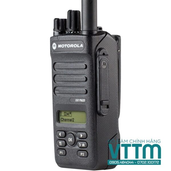 Bộ đàm Motorola XiR P6620i kỹ thuật số bền bỉ cho mọi công việc