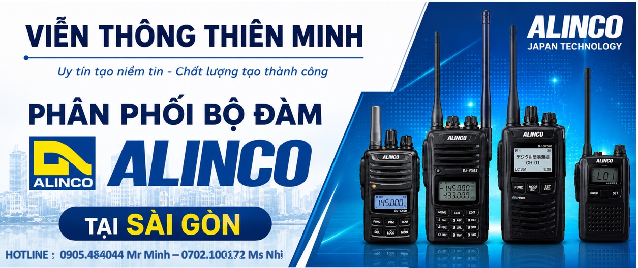 Bộ đàm ALINCO tại sài gòn