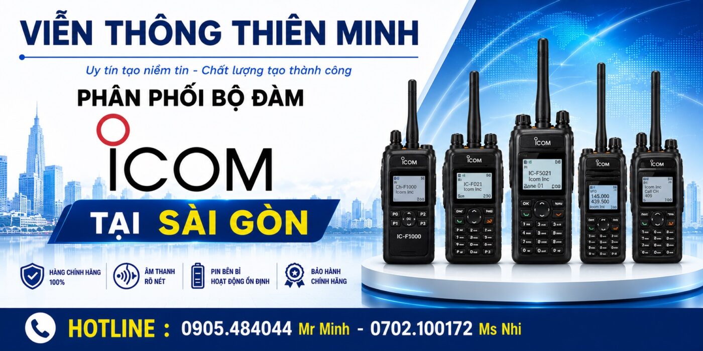 Bộ Đàm ICOM tại SÀI GÒN