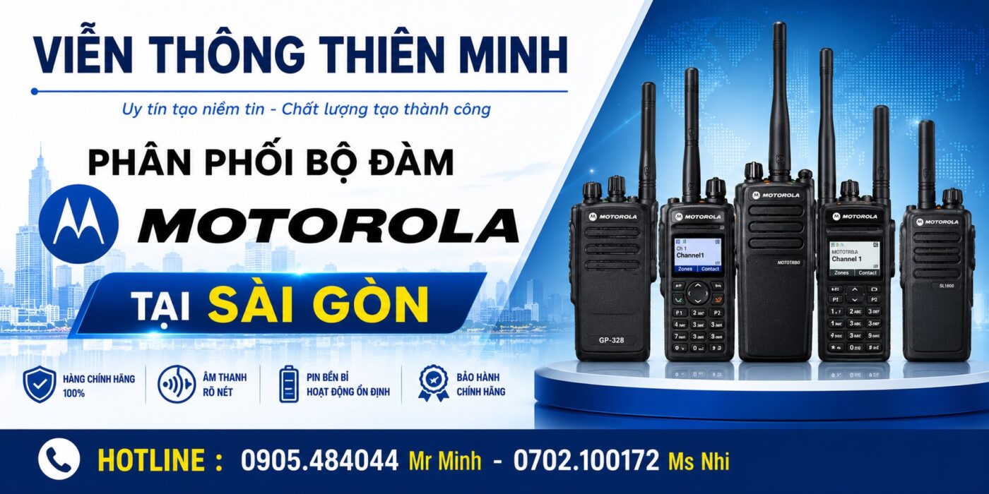 bộ đàm Motorola tại sài gòn