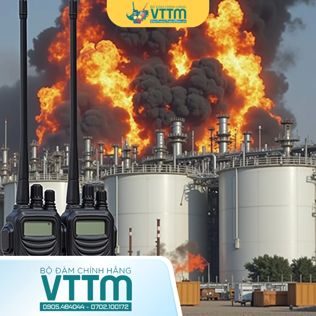 BỘ ĐÀM MOTOROLA, TIÊU CHUẨN CHỐNG CHÁY NỔ VÀ SỰ NHẦM LẪN - hình 2